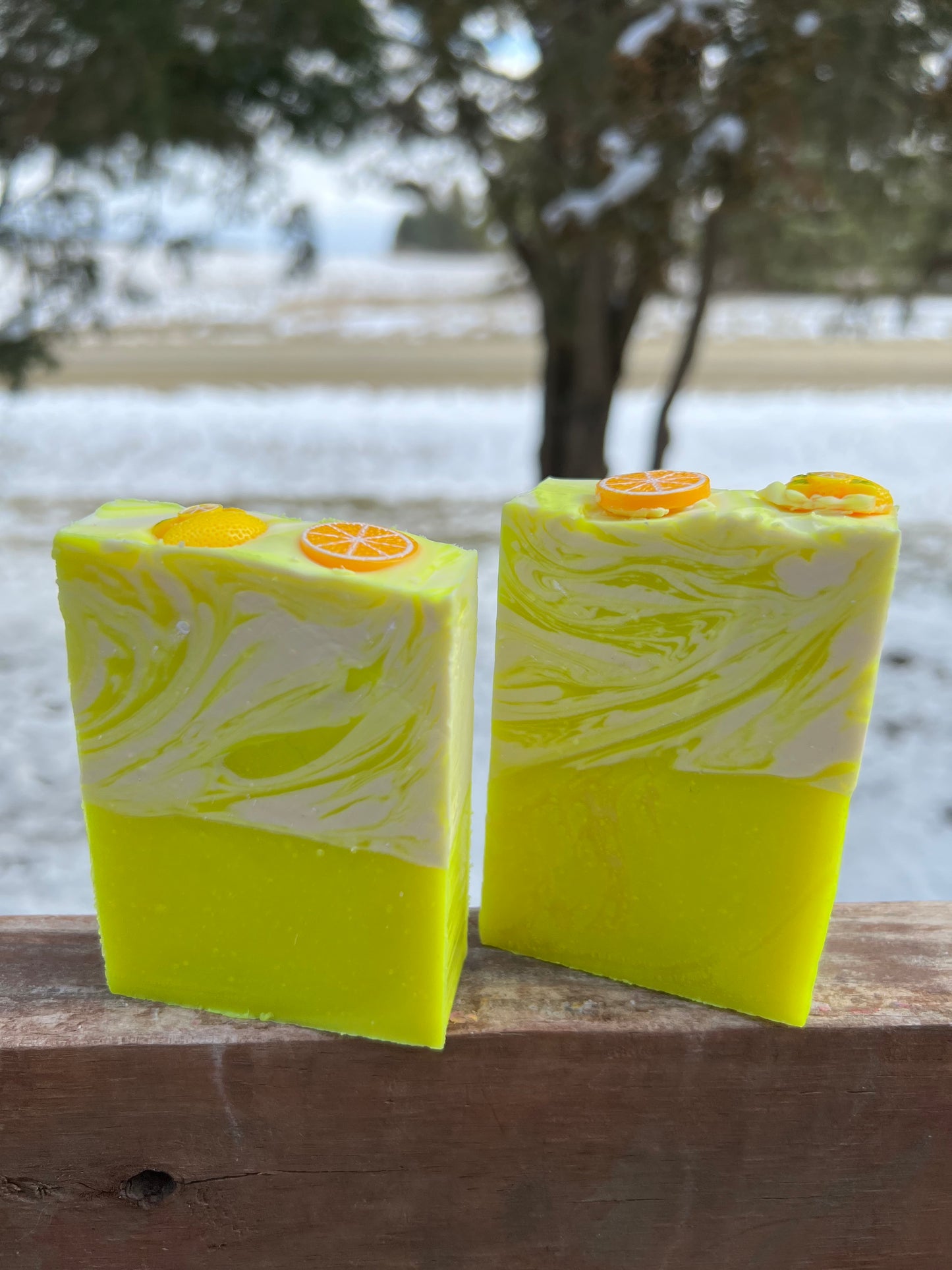A Lemon Drop Soap