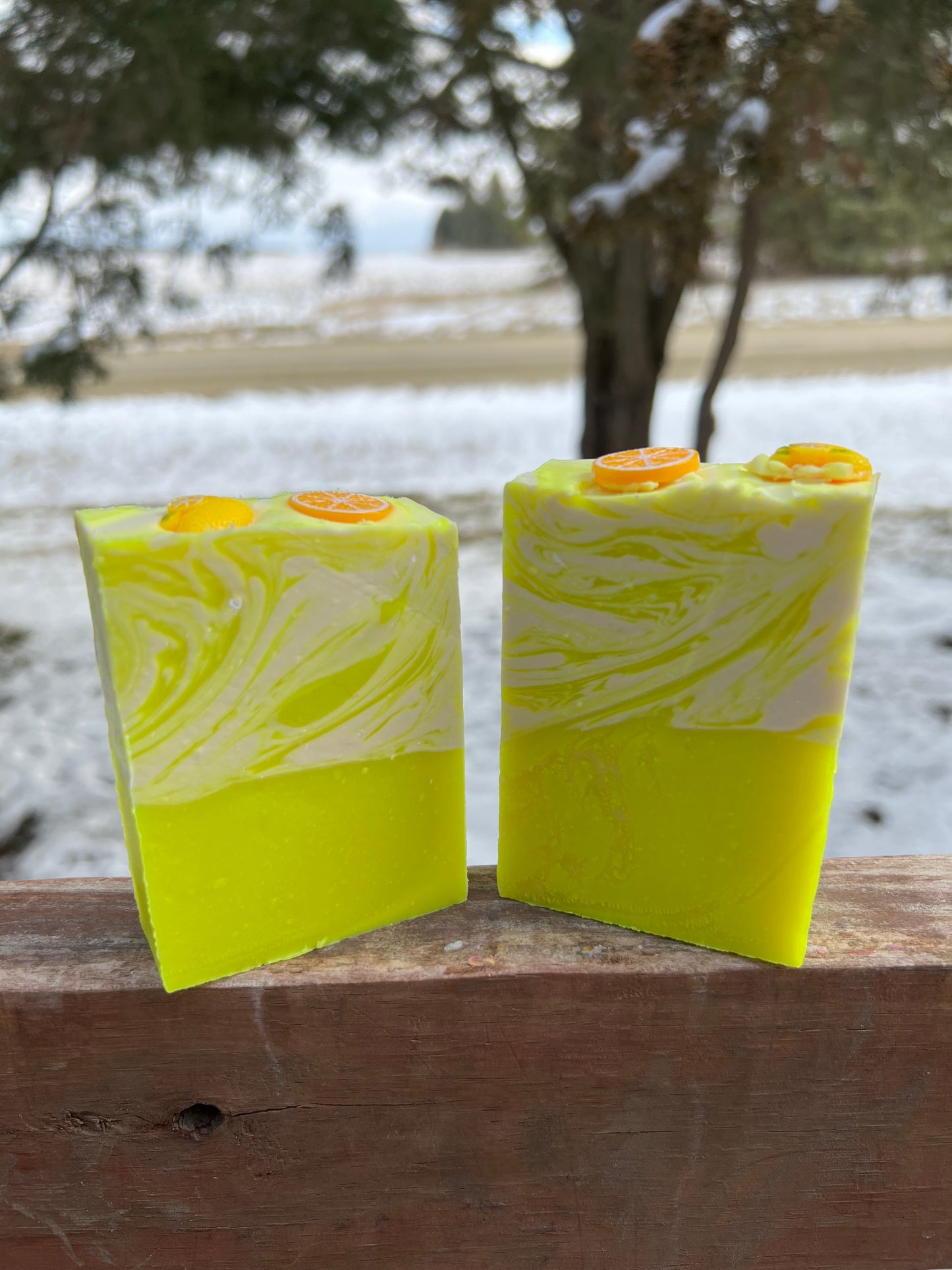 A Lemon Drop Soap