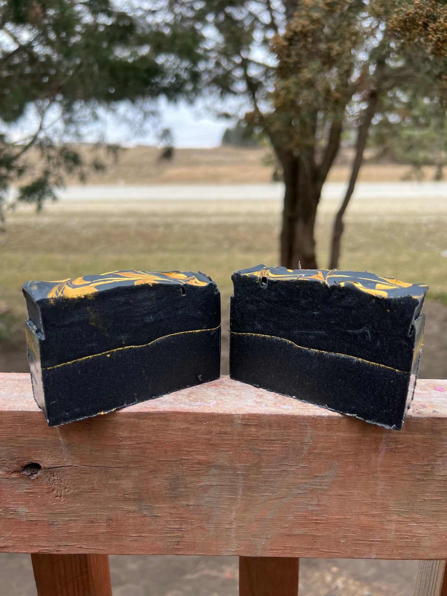 Golden Charcoal Soap