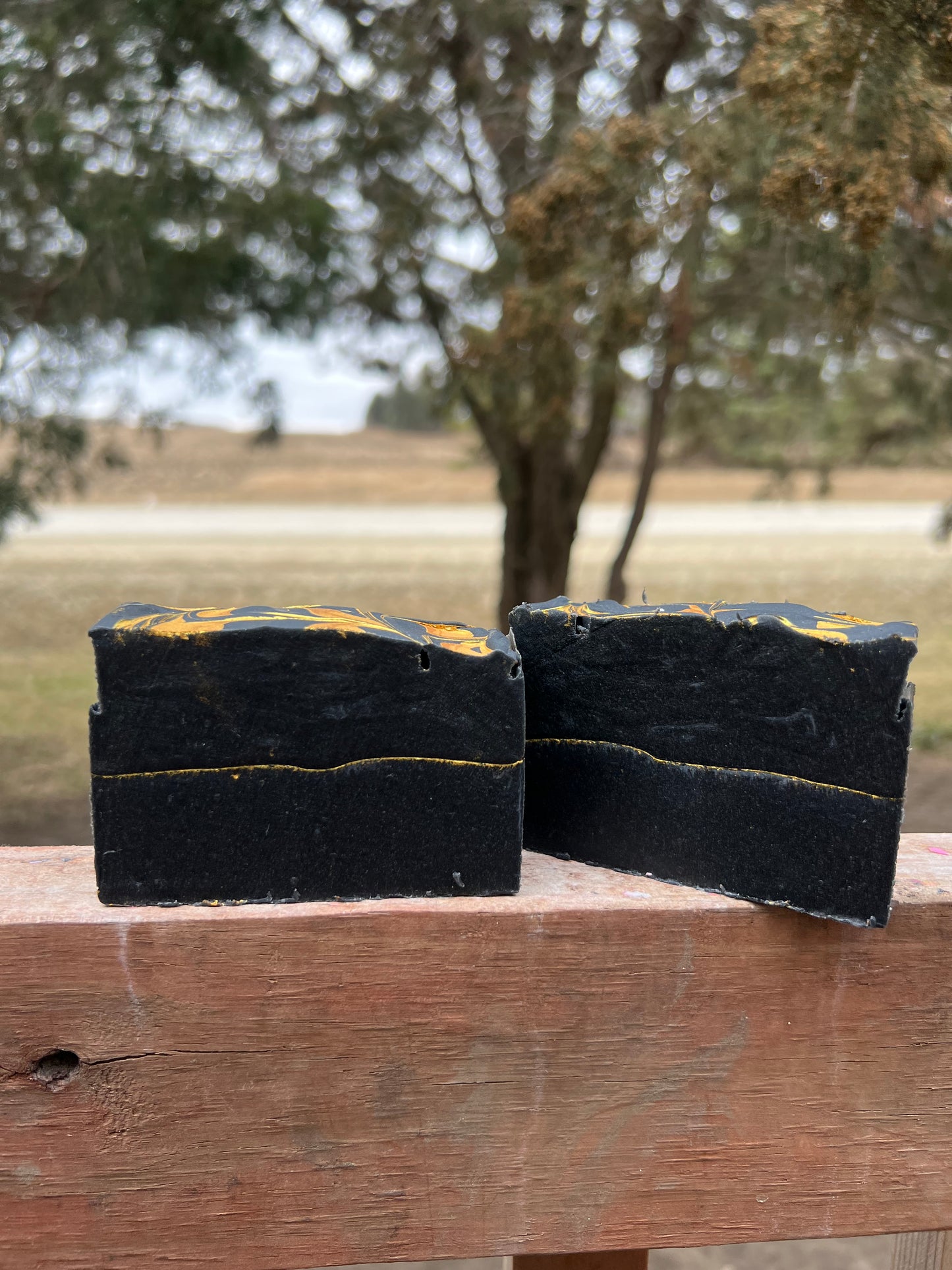 Golden Charcoal Soap