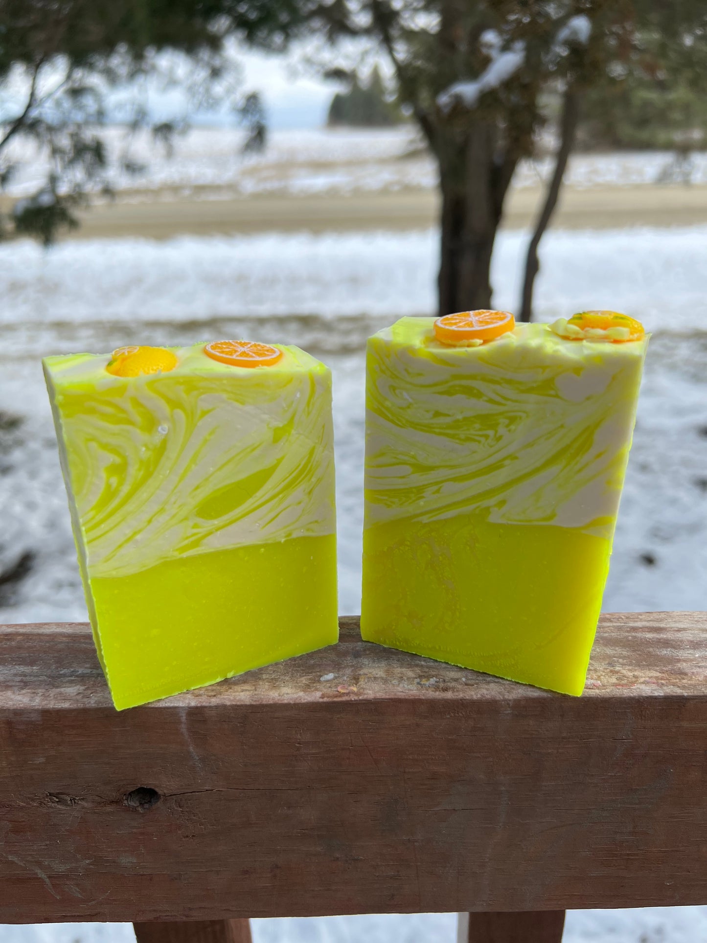 A Lemon Drop Soap