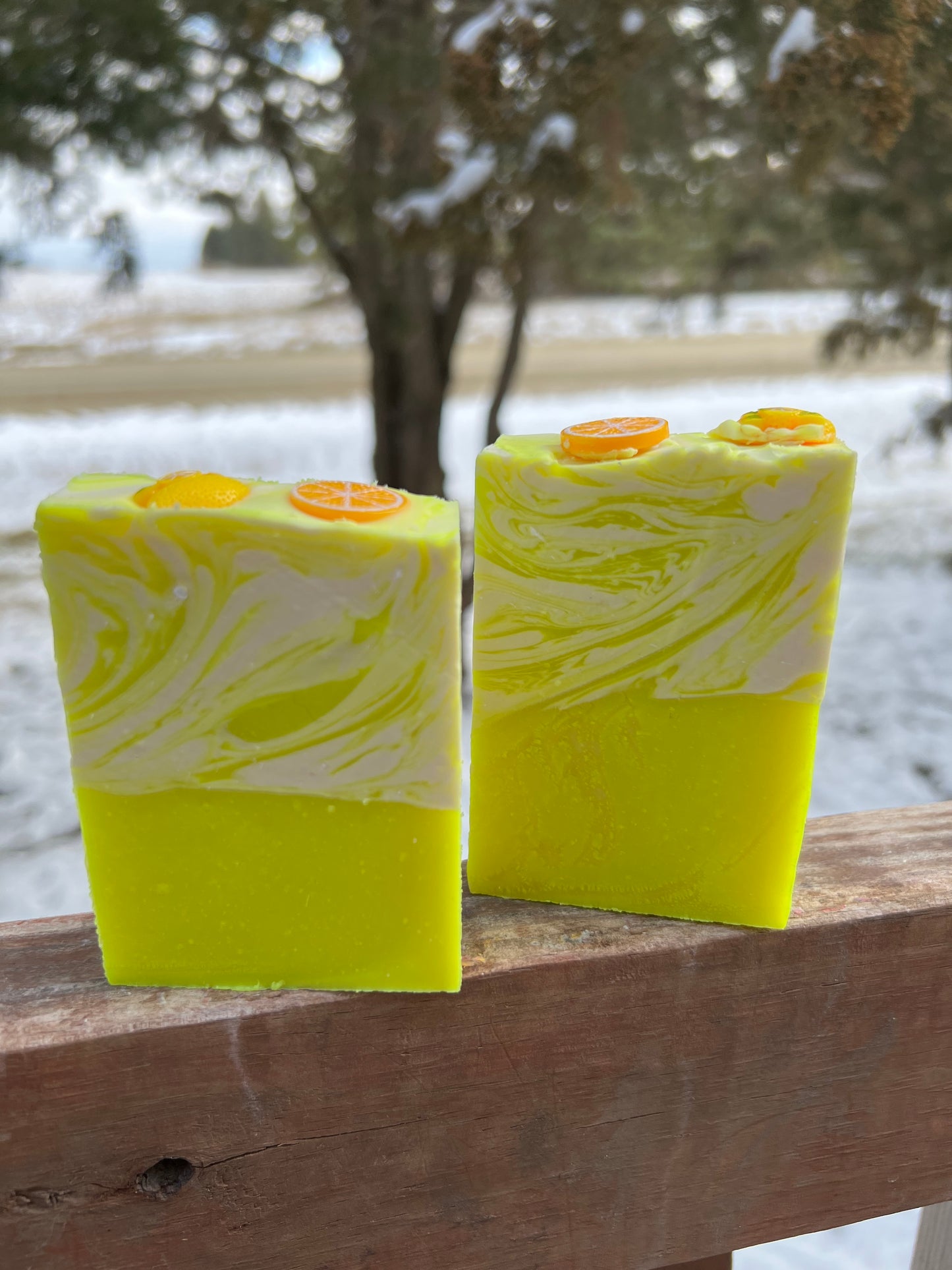 A Lemon Drop Soap