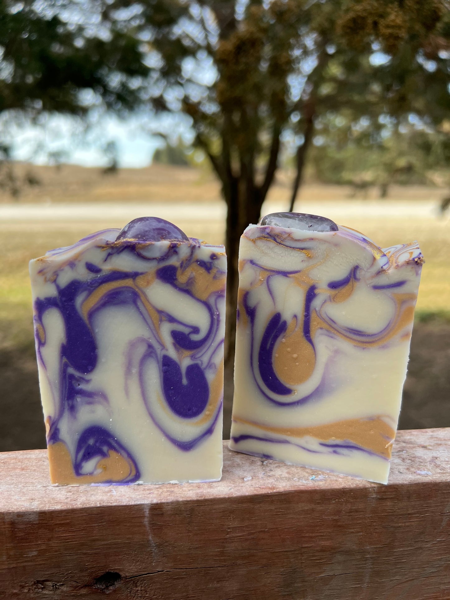 Amethyst, of Quartz! Soap