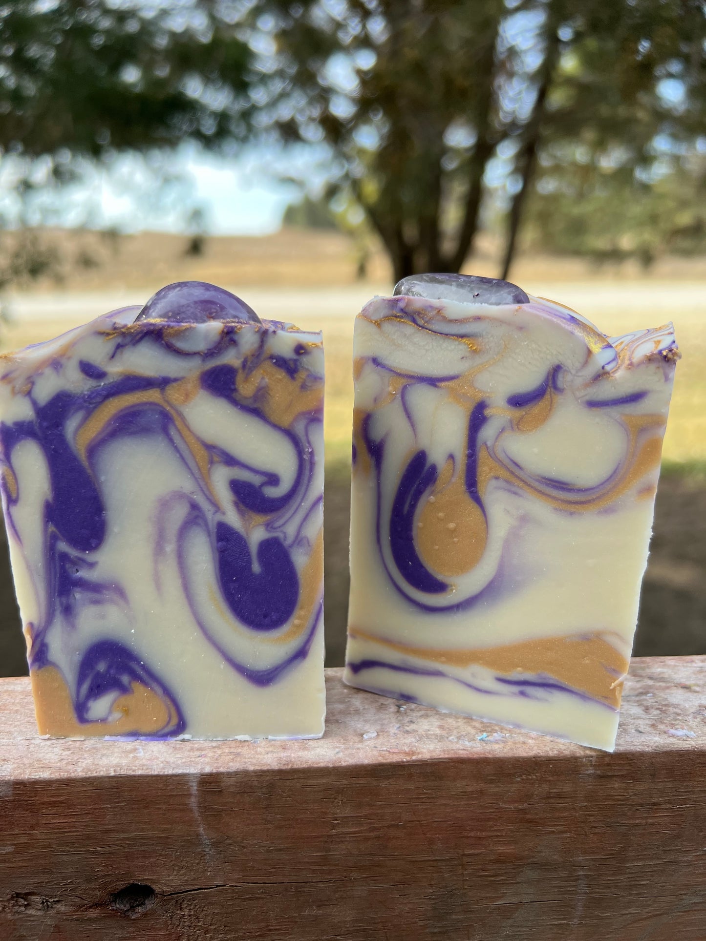 Amethyst, of Quartz! Soap