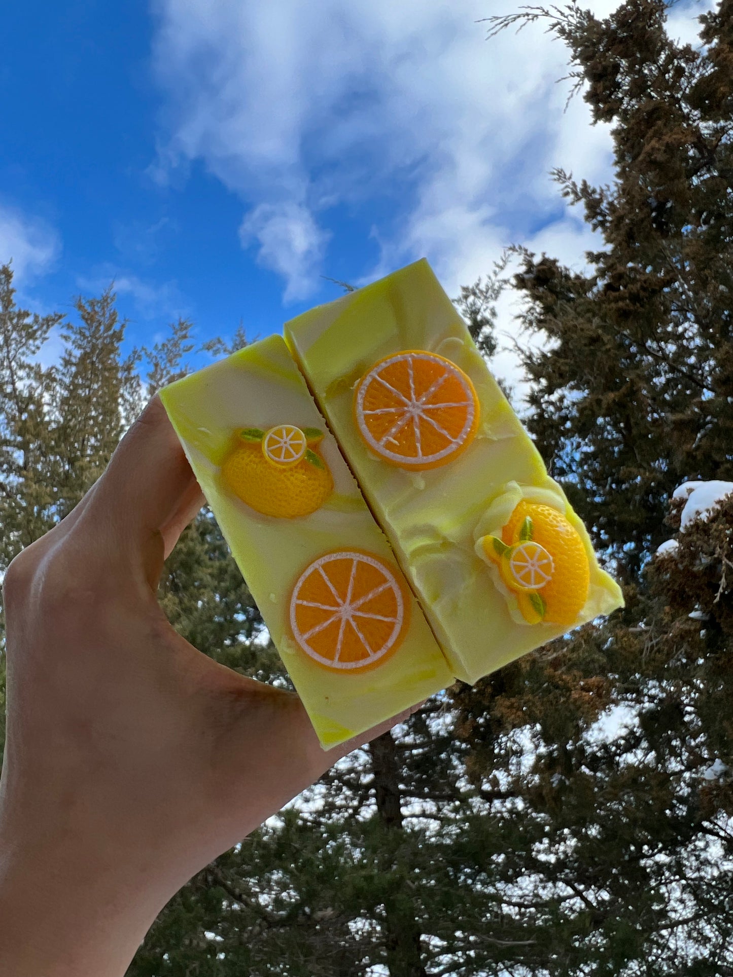 A Lemon Drop Soap