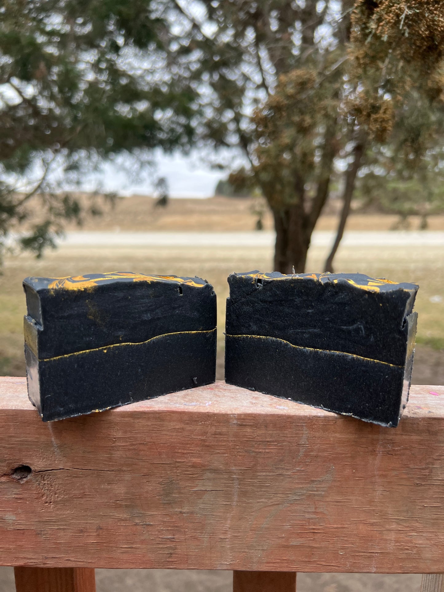 Golden Charcoal Soap