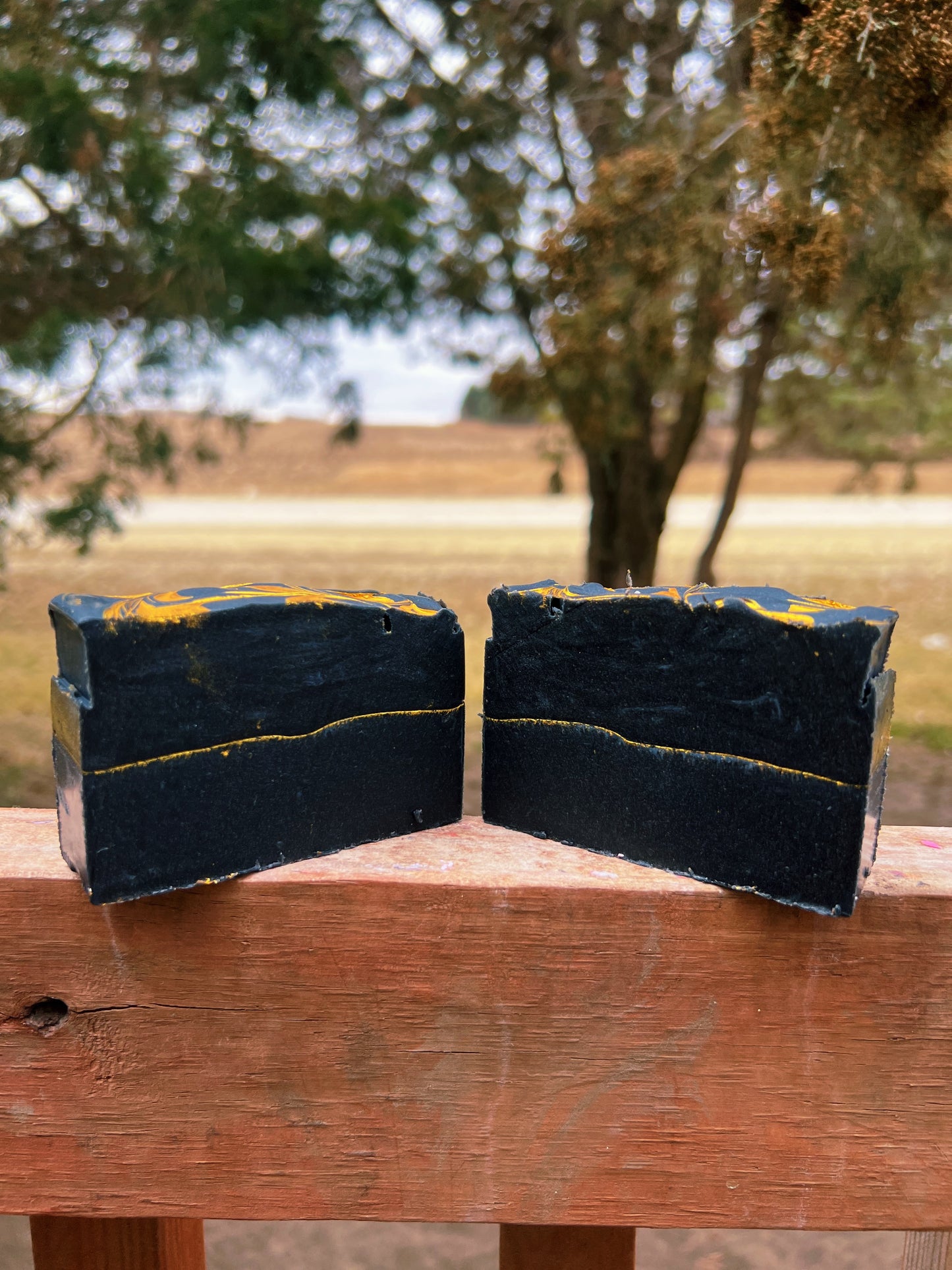 Golden Charcoal Soap