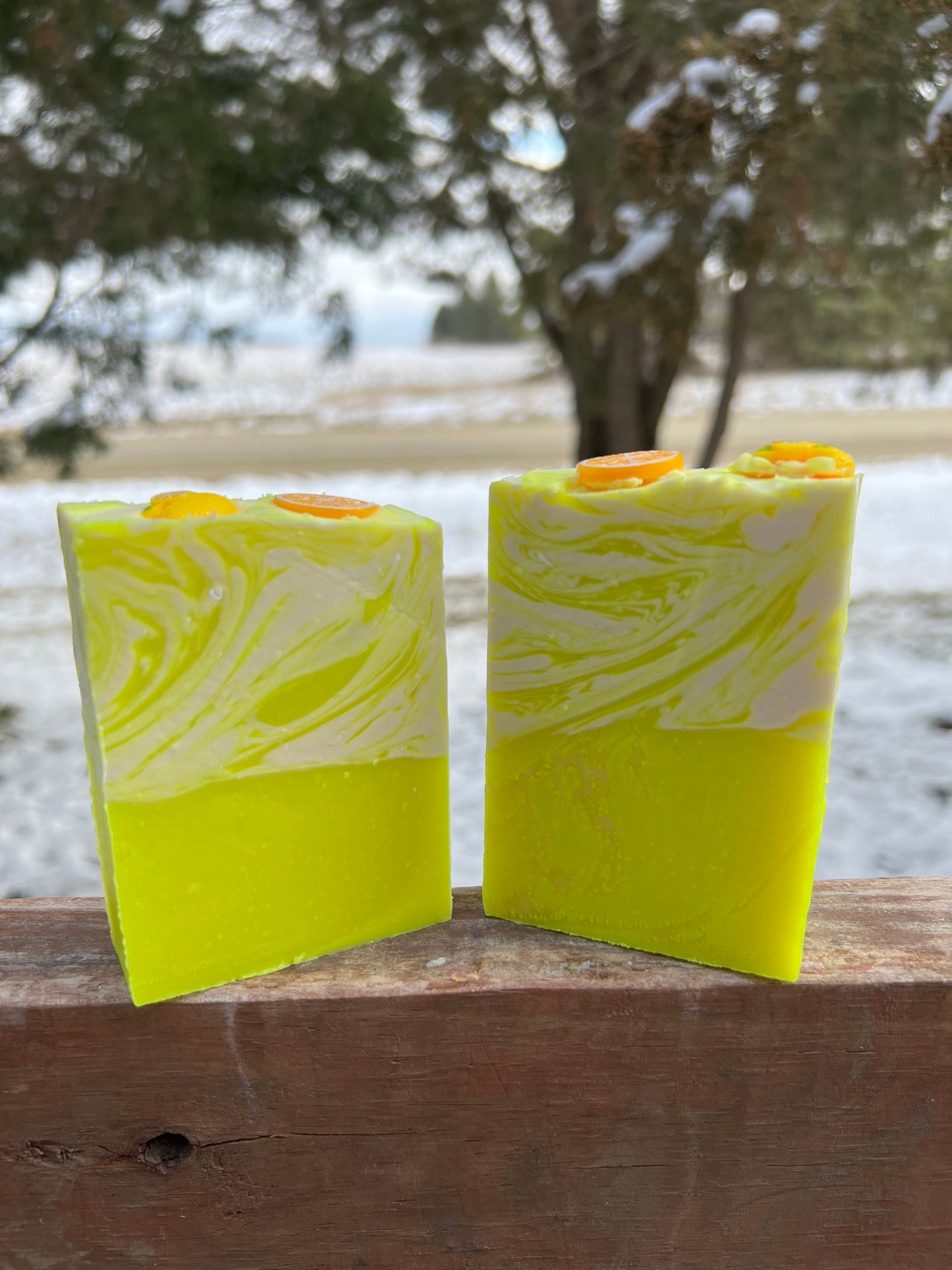 A Lemon Drop Soap