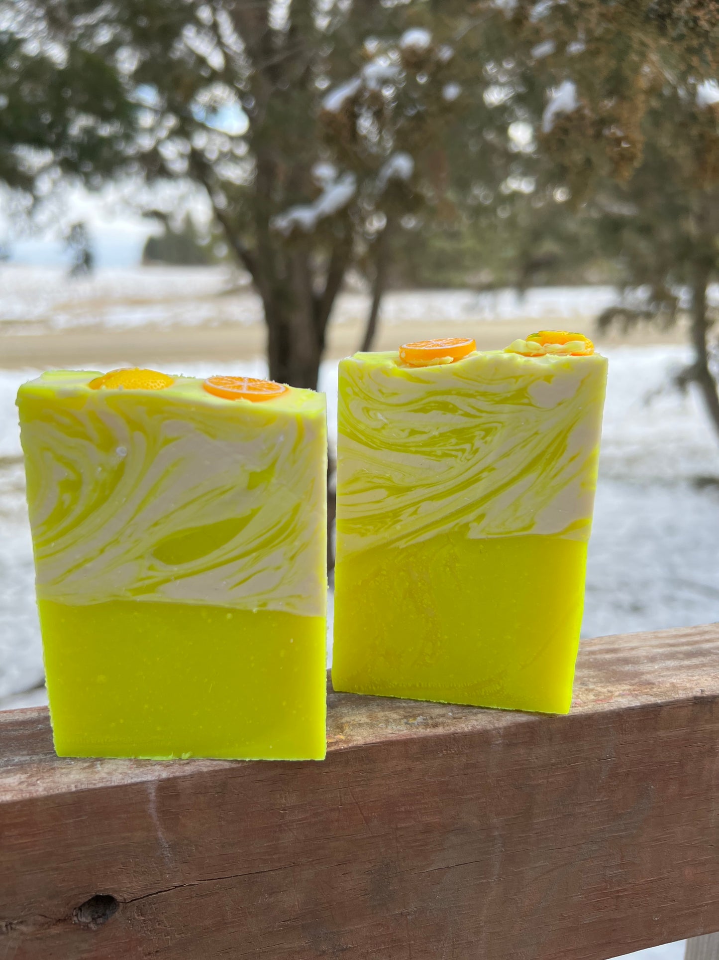A Lemon Drop Soap