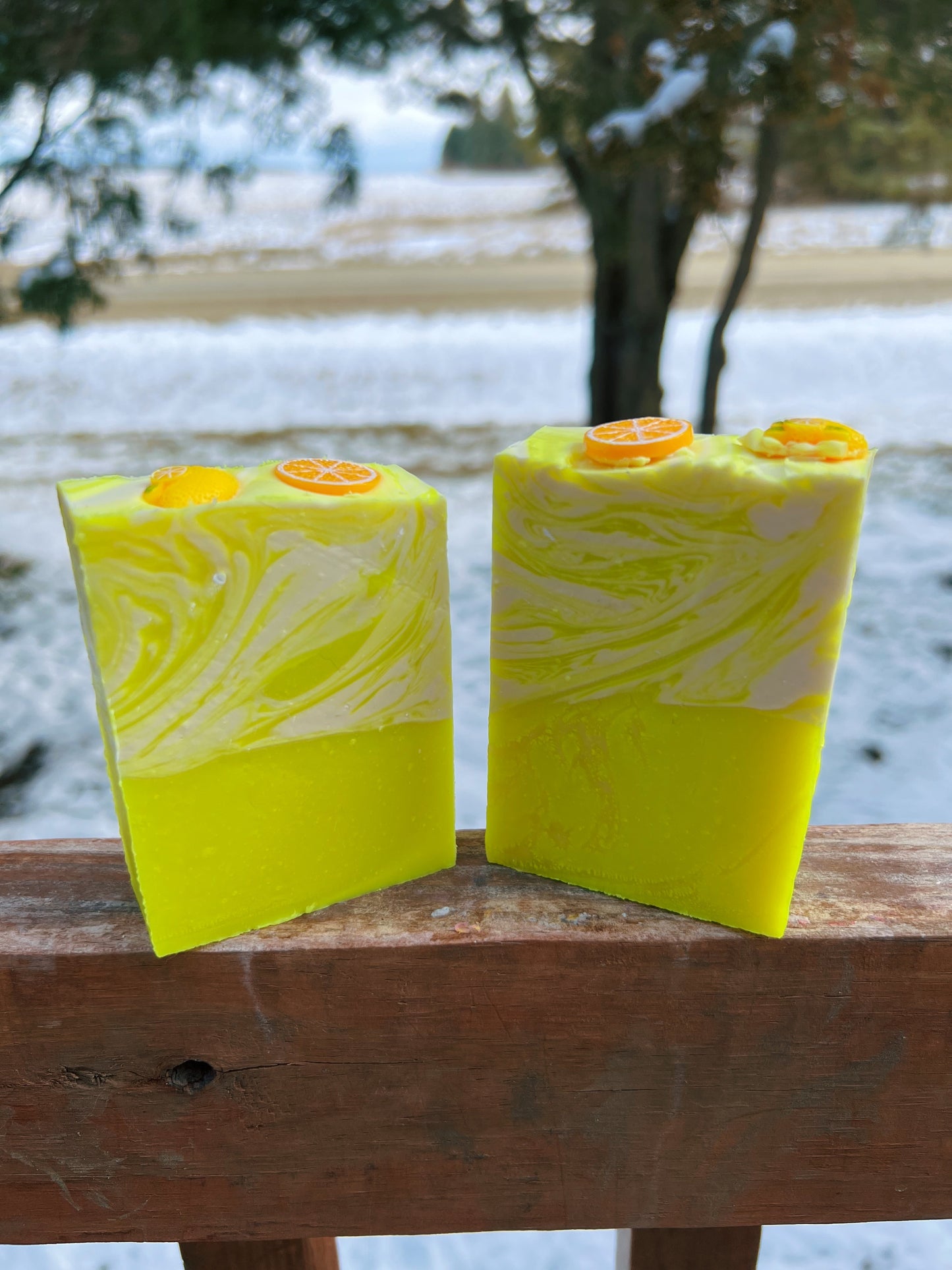 A Lemon Drop Soap