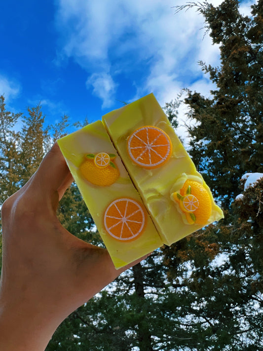 A Lemon Drop Soap